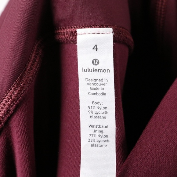 Lululemon Ready to Rulu Tight 28” Dark Adobe - Picture 7 of 8